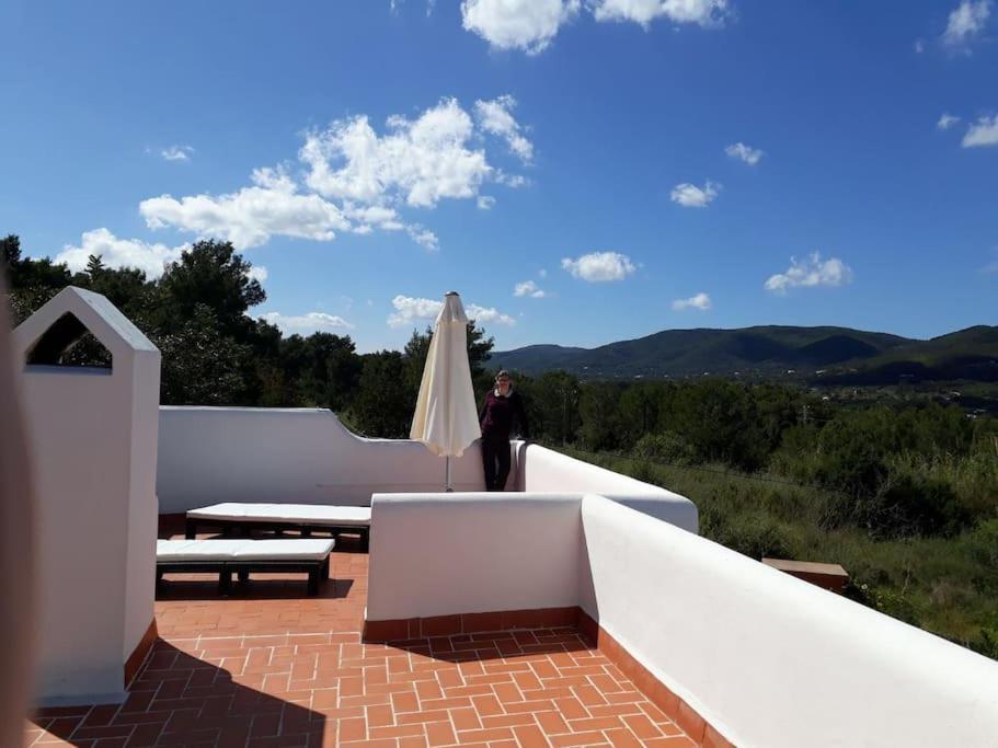 Casa En Ibiza Con Vistas Increibles En Es Figueral Vila Exterior foto